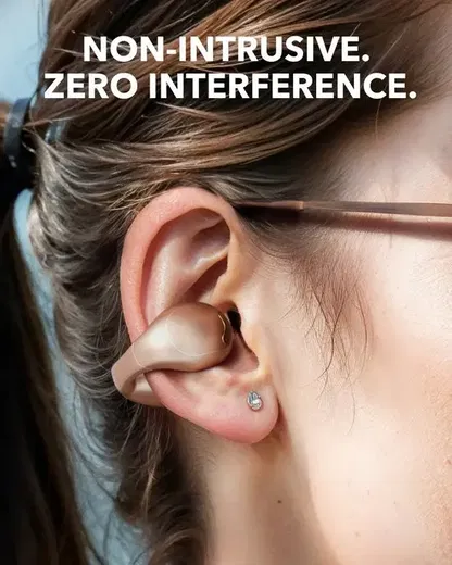 Anker Soundcore C40i Clip On Draadloze Open-Ear Oordopjes Goud afbeelding 3