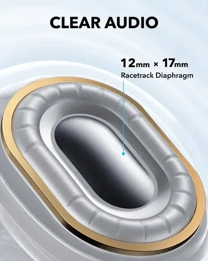 Anker Soundcore C40i Clip On Draadloze Open-Ear Oordopjes Goud afbeelding 5