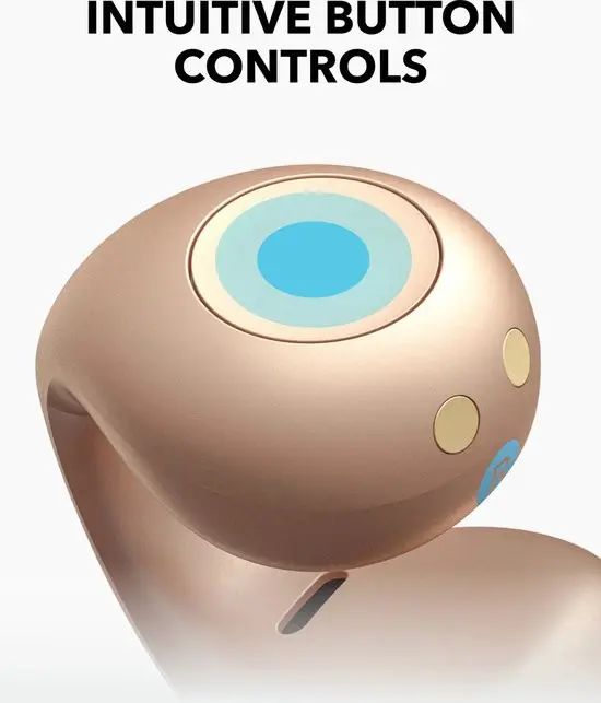 Anker Soundcore C40i Clip On Draadloze Open-Ear Oordopjes Goud afbeelding 6