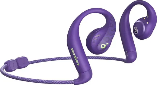 Anker SoundCore AeroFit Pro Open-Ear Oordopjes met Nekband Paars afbeelding 11