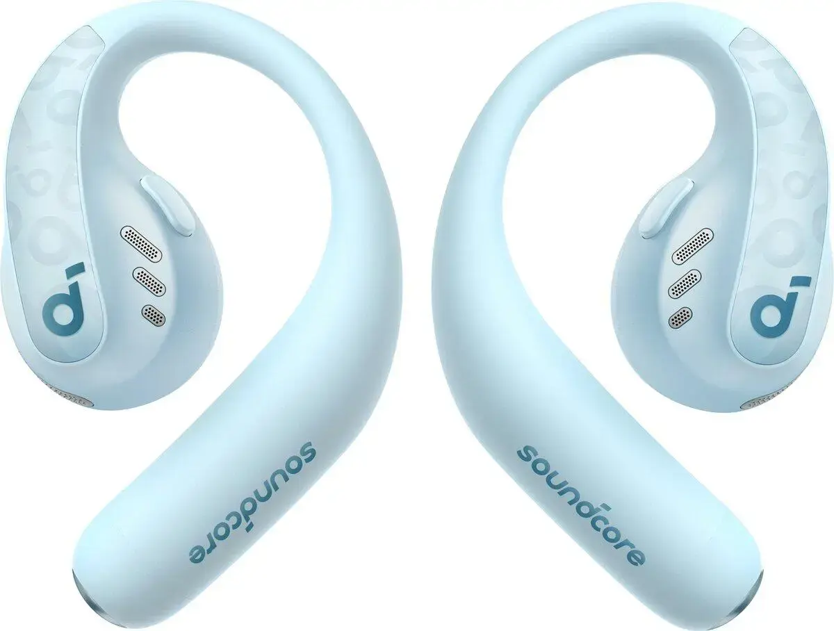 Anker SoundCore AeroFit Pro Open-Ear Oordopjes met Nekband Blauw afbeelding 12