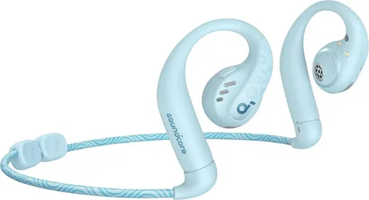 Anker SoundCore AeroFit Pro Open-Ear Oordopjes met Nekband Blauw afbeelding 9