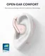 Anker SoundCore AeroFit Open-Ear Draadloze Bluetooth 5.3 Oordopjes Roze afbeelding 2