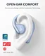 Anker SoundCore AeroFit Open-Ear Draadloze Bluetooth 5.3 Oordopjes Blauw afbeelding 2