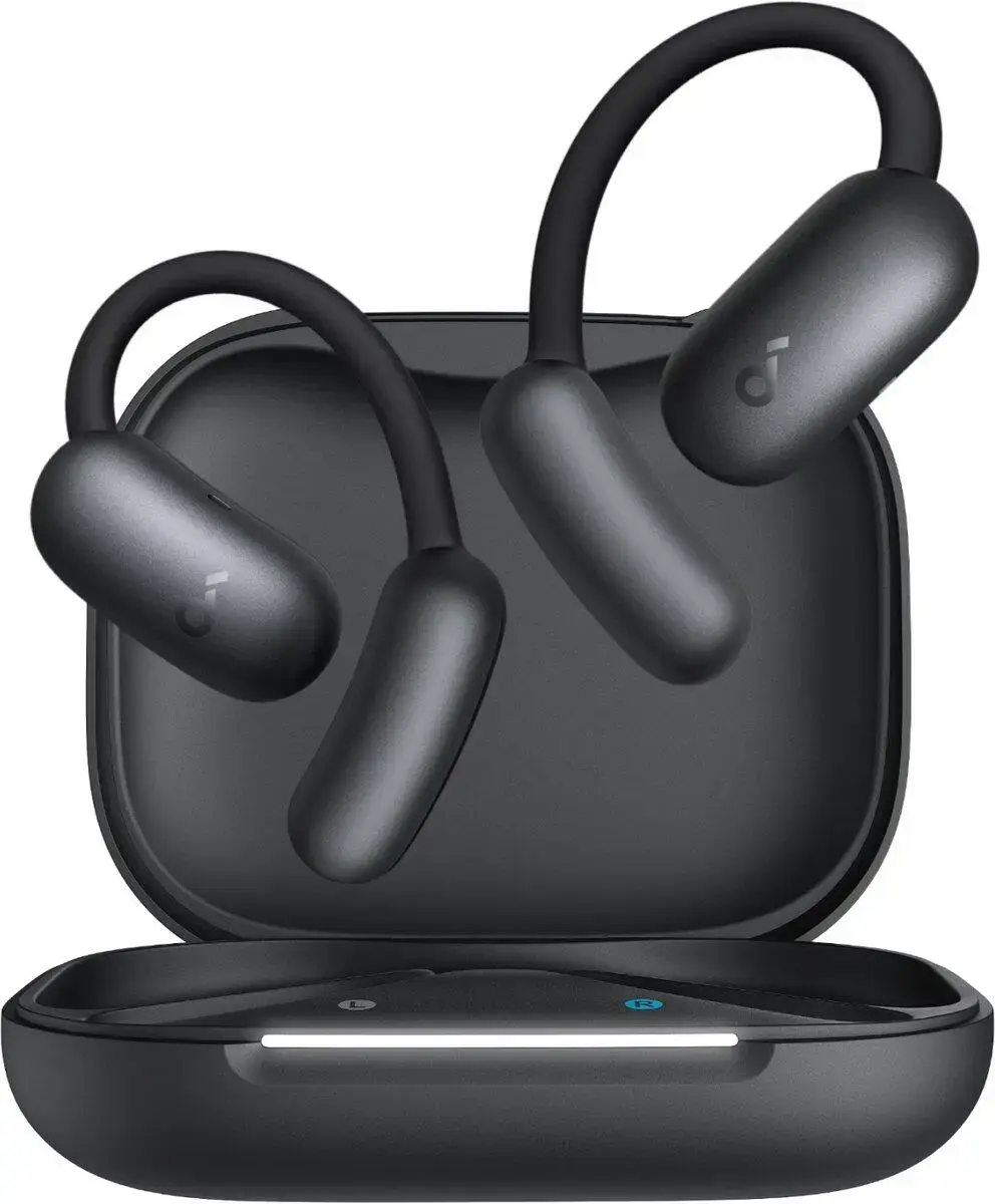 Anker Soundcore AeroFit 2 Open-Ear Draadloze Bluetooth 5.4 Oordopjes Zwart afbeelding 10