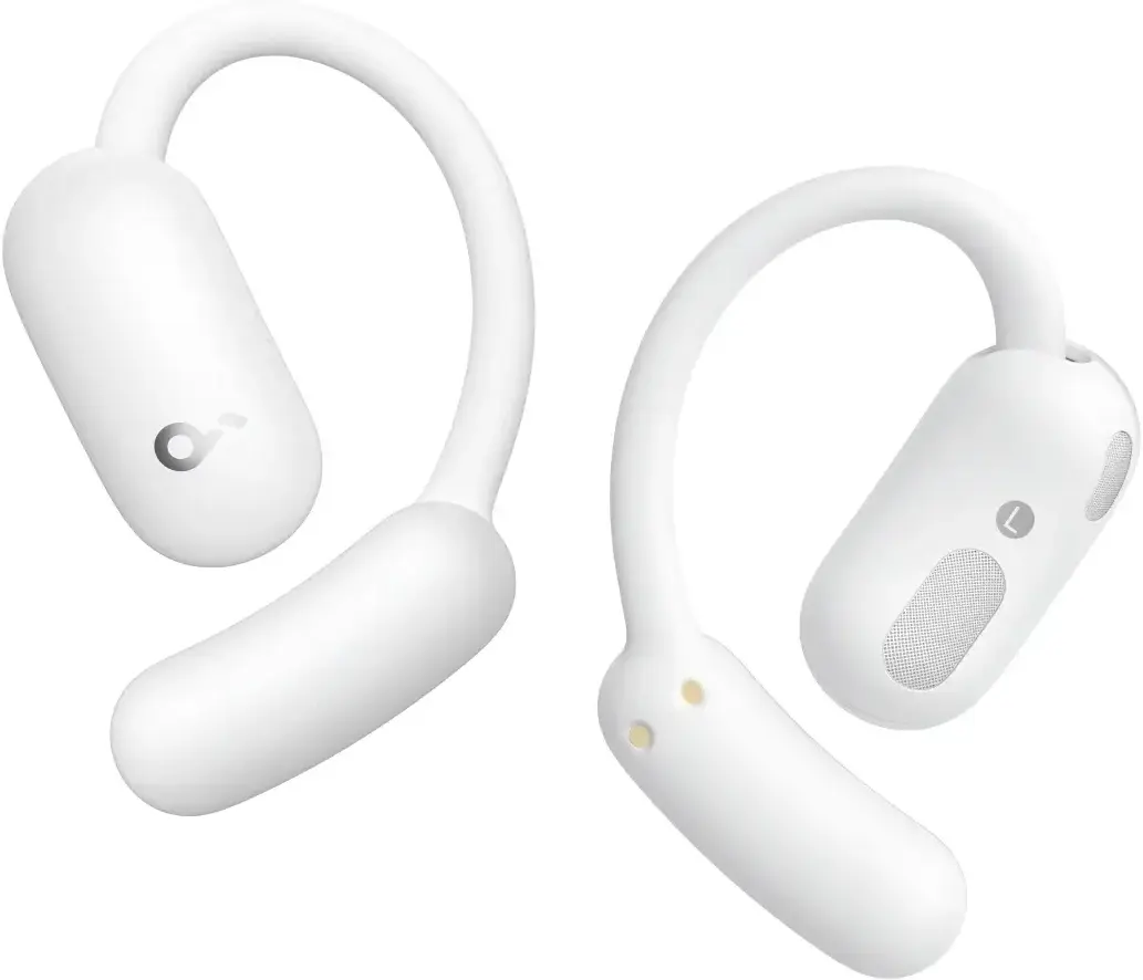Anker Soundcore AeroFit 2 Open-Ear Draadloze Bluetooth 5.4 Oordopjes Wit afbeelding 1