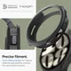 Spigen Liquid Air - Samsung Galaxy Watch 6 - 40MM Hoesje - Zwart afbeelding 5