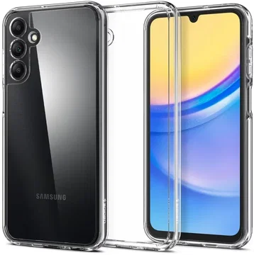 Spigen Ultra Hybrid Samsung Galaxy A15 Hoesje Back Cover Transparant