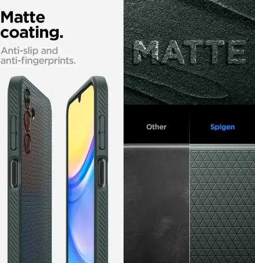 Spigen Liquid Air Samsung Galaxy A15 Hoesje Back Cover Groen afbeelding 6