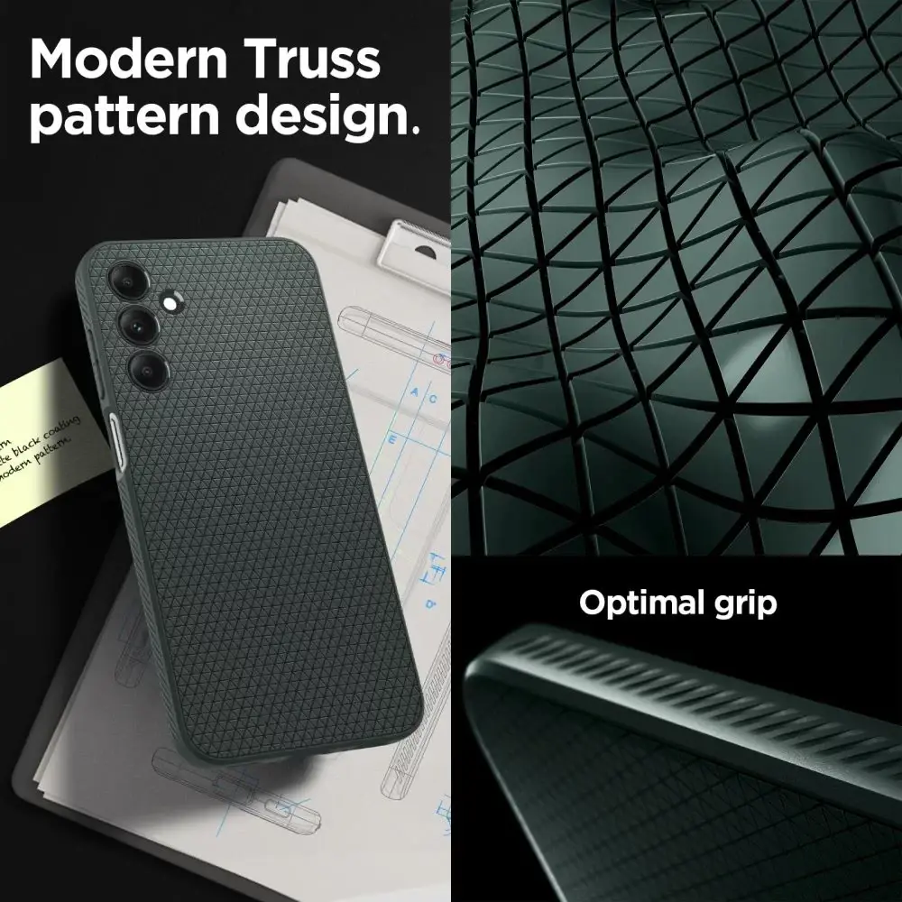 Spigen Liquid Air Samsung Galaxy A15 Hoesje Back Cover Groen afbeelding 8