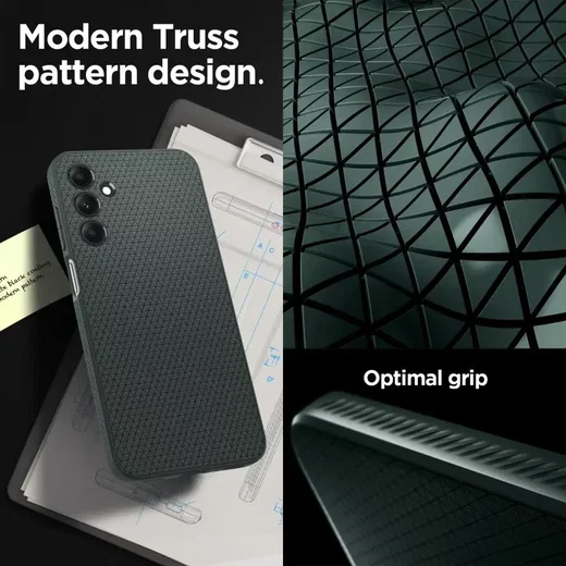 Spigen Liquid Air Samsung Galaxy A15 Hoesje Back Cover Groen afbeelding 8