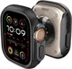 Spigen Thin Fit - Apple Watch Ultra 3/2/1 Hoesje - Bumper Case - Zwart afbeelding 1