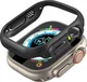 Spigen Thin Fit - Apple Watch Ultra 3/2/1 Hoesje - Bumper Case - Zwart afbeelding 8
