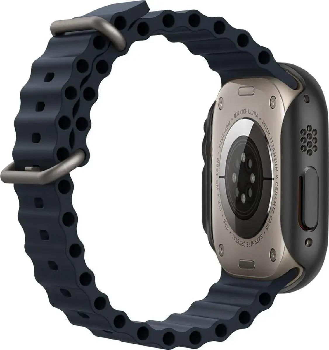 Spigen Thin Fit - Apple Watch Ultra 3/2/1 Hoesje - Bumper Case - Zwart afbeelding 15