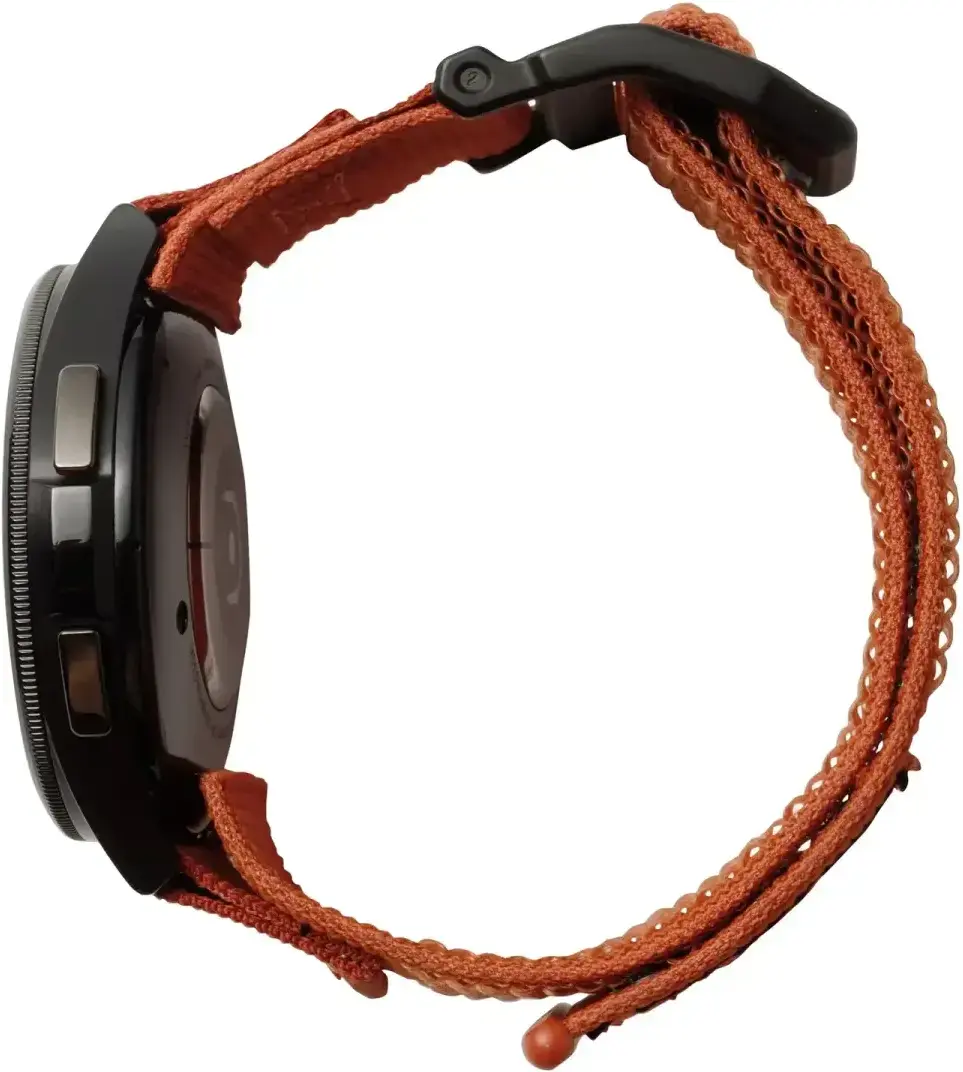 UAG - Samsung Galaxy Watch 6 / 6 Classic - Nylon - Sport Bandje - Oranje afbeelding 7