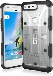 Urban Armor Gear Plasma Google Pixel Hoesje Back Cover Zwart ice afbeelding
