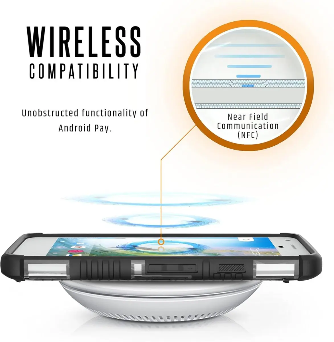 Urban Armor Gear Plasma Google Pixel Hoesje Back Cover Zwart ice afbeelding 4