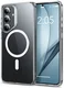 ESR Classic Hybrid Samsung Galaxy S25 Plus Hoesje MagSafe / Qi2 Transparant afbeelding 1