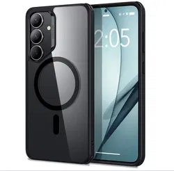 ESR Classic Hybrid Samsung Galaxy S25 Plus Hoesje MagSafe / Qi2 Clear Zwart afbeelding