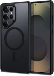 ESR Classic Hybrid Samsung Galaxy S25 Ultra Hoesje MagSafe / Qi2 Frosted Zwart afbeelding