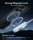 ESR Classic Hybrid Samsung Galaxy S25 Ultra Hoesje MagSafe / Qi2 Frosted Zwart afbeelding 5
