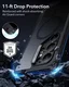ESR Classic Hybrid Samsung Galaxy S25 Ultra Hoesje MagSafe / Qi2 Frosted Zwart afbeelding 6