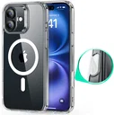 ESR Classic Hybrid Apple iPhone 16 Hoesje MagSafe Camera Control Transparant
