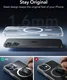 ESR Classic Hybrid iPhone 16 Plus Hoesje MagSafe Camera Control Transparant afbeelding 10