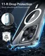 ESR Classic Hybrid iPhone 16 Pro Hoesje MagSafe Camera Control Transparant afbeelding 9