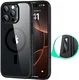 ESR Classic Hybrid iPhone 16 Pro Hoesje MagSafe Camera Control Transparant Zwart