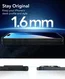 ESR Classic Hybrid iPhone 16 Pro Max Hoesje MagSafe Camera Control Clear Zwart afbeelding 9