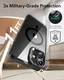 ESR Classic Hybrid MagSafe iPhone 16 Hoesje met Stand Camera Control Clear Zwart afbeelding 3