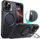 ESR Classic Hybrid MagSafe iPhone 16 Pro Hoesje Stand Camera Control Frost Zwart