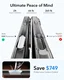 ESR Classic Hybrid MagSafe iPhone 16 Pro Max Hoes Stand Camera Knop Transparant afbeelding 9