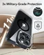 ESR Classic Hybrid MagSafe iPhone 16 Pro Max Hoes Stand Camera Knop Clear Zwart afbeelding 4