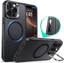 ESR Classic Hybrid MagSafe iPhone 16 Pro Max Hoes Stand Camera Knop Frost Zwart