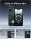ESR Classic Hybrid HaloLock iPhone 17e / 16e Hoesje MagSafe Transparant afbeelding 2