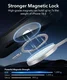 ESR Classic Hybrid HaloLock iPhone 17e / 16e Hoesje MagSafe Transparant Zwart afbeelding 5