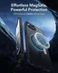 ESR Classic Hybrid HaloLock iPhone 17e / 16e Hoesje MagSafe Frosted Zwart afbeelding 2