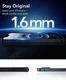 ESR Classic Hybrid HaloLock iPhone 17e / 16e Hoesje MagSafe Frosted Zwart afbeelding 10