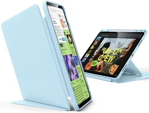 ESR Flip Hybrid Apple iPad Air 13 (2024/2025) Hoes Book Case Blauw afbeelding 1