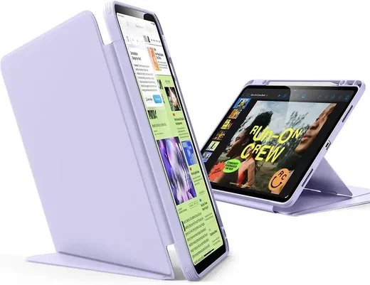 ESR Flip Hybrid Apple iPad Air 13 (2024/2025) Hoes Book Case Paars afbeelding 1