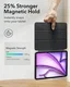 ESR Rebound Magnetic iPad Air 13 24/25 / Pro 12.9 20/21/22 Hoes Book Case Blauw afbeelding 3