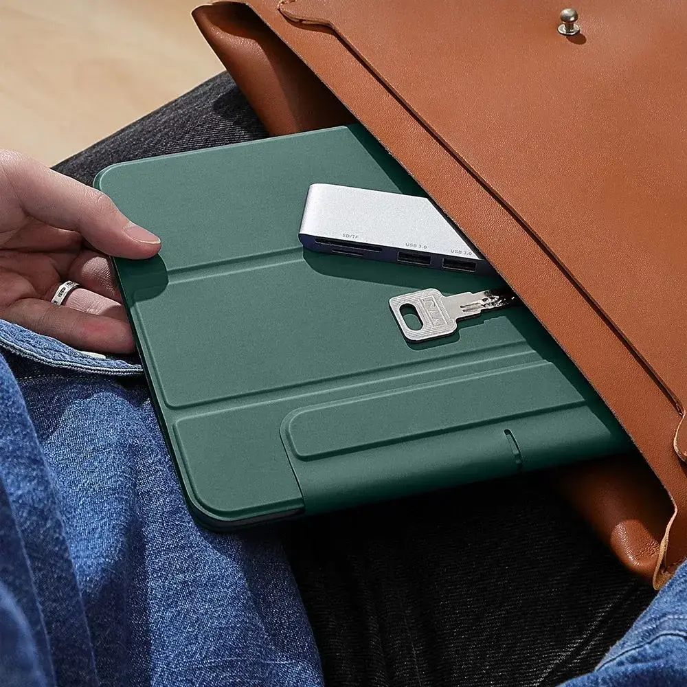 ESR Rebound Magnetic iPad Air 13 24/25 / Pro 12.9 20/21/22 Hoes Book Case Groen afbeelding 7