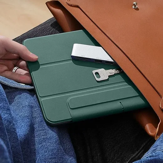 ESR Rebound Magnetic iPad Air 13 24/25 / Pro 12.9 20/21/22 Hoes Book Case Groen afbeelding 7