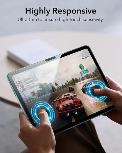 ESR Classic UltraFit iPad Air 11 (24/25) Tempered Glass met Tray 2-Pack afbeelding 7