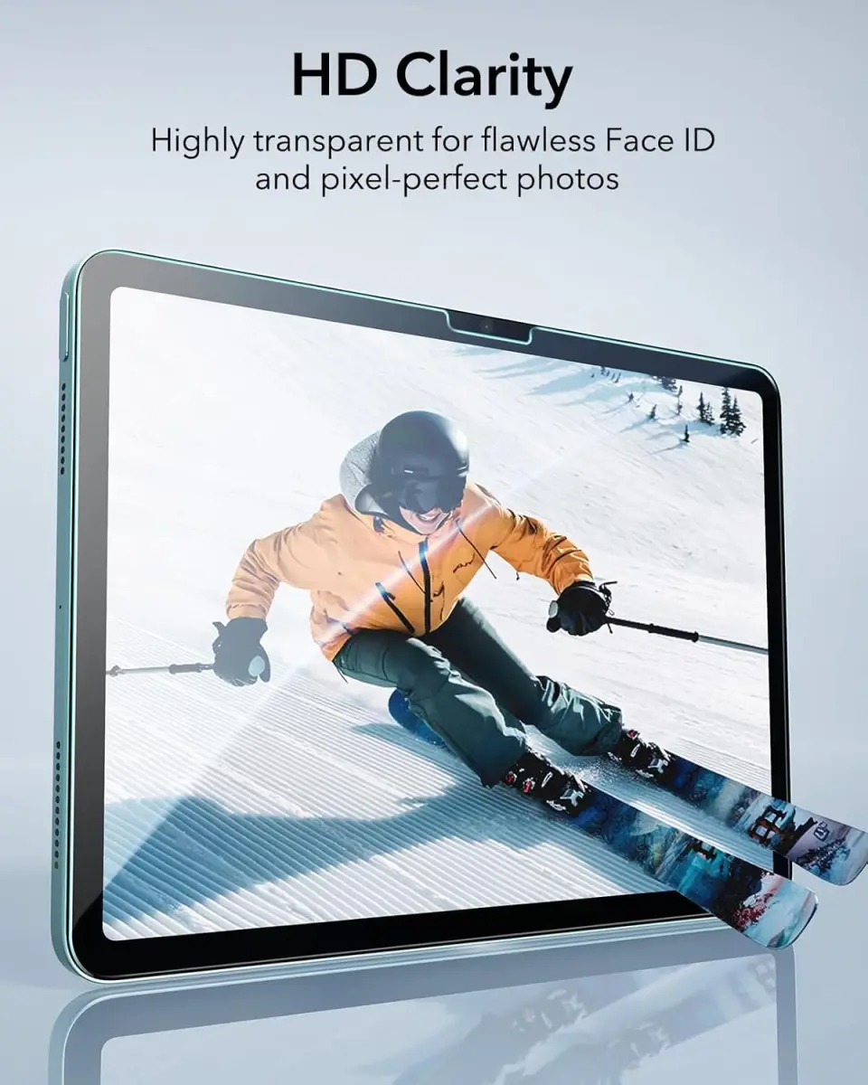 ESR Classic UltraFit iPad Air 11 (24/25) Tempered Glass met Tray 2-Pack afbeelding 9