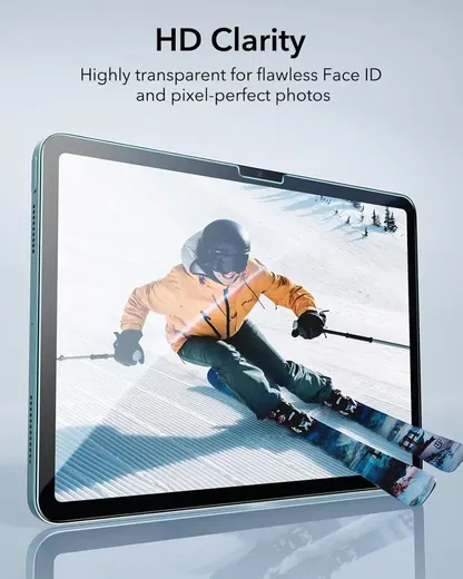 ESR Classic UltraFit iPad Air 11 (24/25) Tempered Glass met Tray 2-Pack afbeelding 9