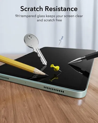 ESR Classic UltraFit iPad Air 11 (24/25) Tempered Glass met Tray 2-Pack afbeelding 10