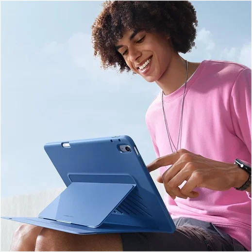 ESR iPad 11 A16 (2025) /10.9 (2022) Flip Hybrid Book Case Blauw afbeelding 6